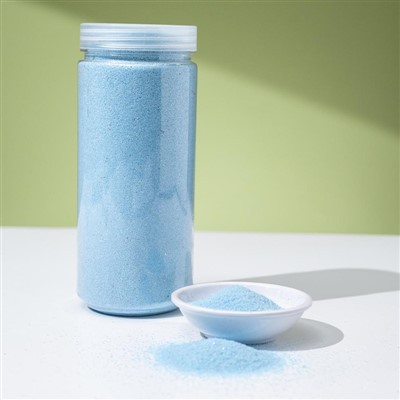 연한 파란색 모래