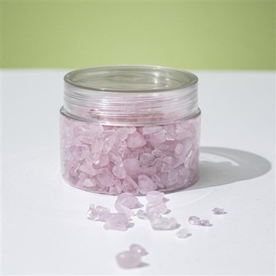 장식용 핑크 크리스탈 스톤