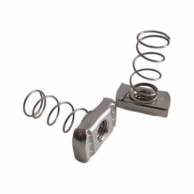 얼룩이있는 강철 샤넬 스프링 너트